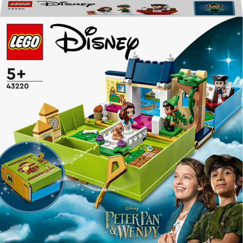 Конструктор LEGO Disney Classic Книга приключений Питера Пена и Венди 111 деталей (43220) – LEGO