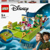 Конструктор LEGO Disney Classic Книга приключений Питера Пена и Венди 111 деталей (43220) – LEGO
