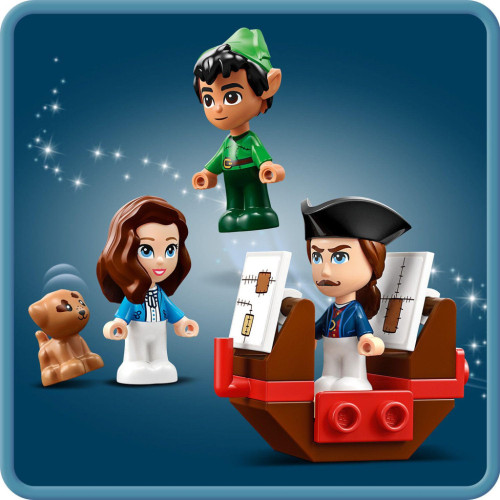 Конструктор LEGO Disney Classic Книга приключений Питера Пена и Венди 111 деталей (43220) – LEGO (вид 3)