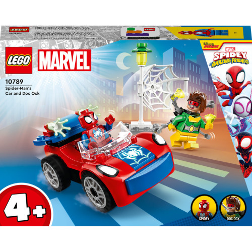 Конструктор LEGO Marvel Людина-Павук і Доктор Восьминіг 48 деталей (10789) – LEGO