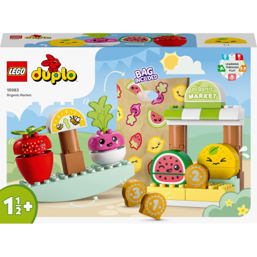 Конструктор LEGO DUPLO My First Органический рынок 40 деталей (10983) – LEGO