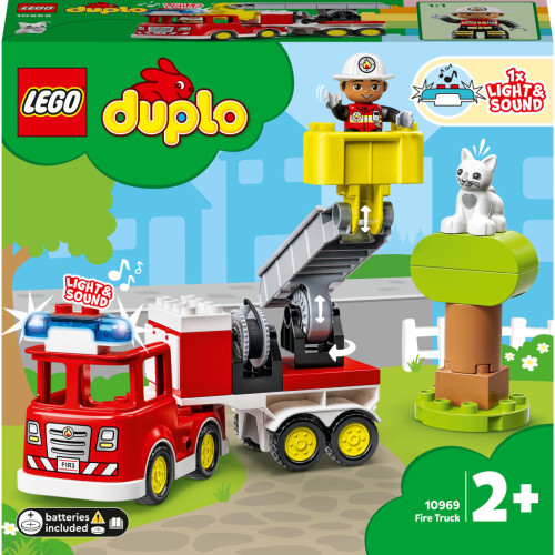 Конструктор LEGO DUPLO Town Пожежна машина 21 деталь (10969) – LEGO