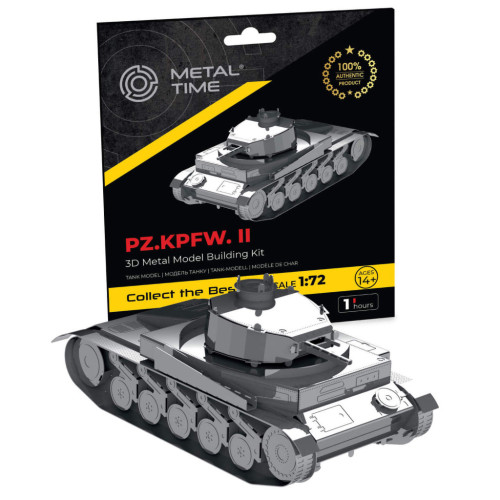Конструктор Metal Time коллекционная модель Pz.Kpfw. II (MT060) – Metal Time
