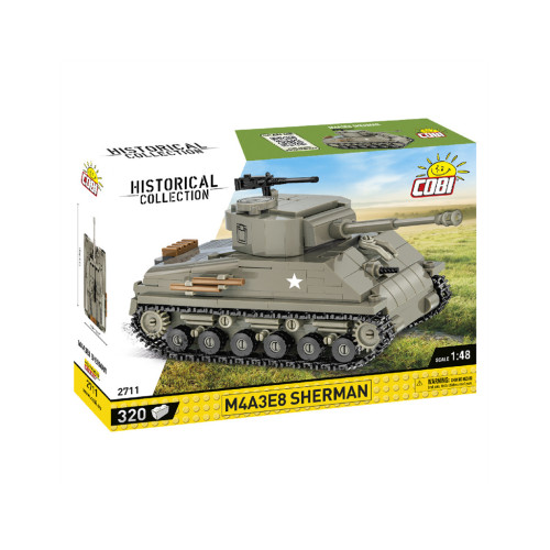 Конструктор Cobi Друга Світова Війна Танк M4 Шерман, 320 деталей (COBI-2711) – Cobi