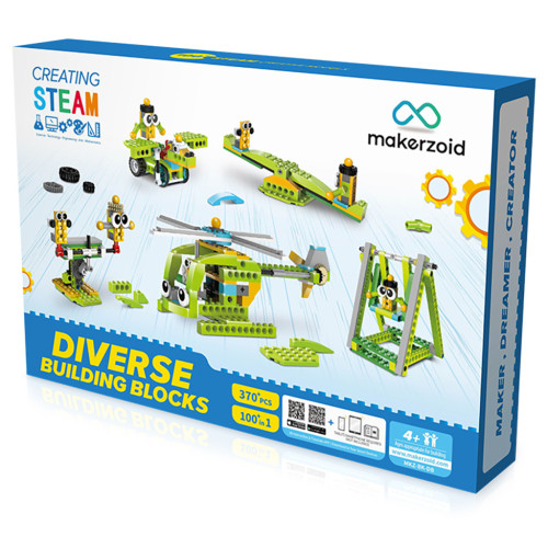 Конструктор Makerzoid Diverse Building Blocks (MKZ-BK-DB) – Makerzoid