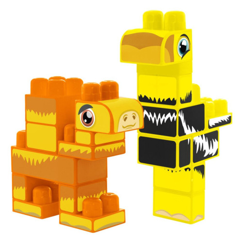 Конструктор Wader Baby Blocks Сафарі - страус & верблюд (41504) – Wader (вид 1)