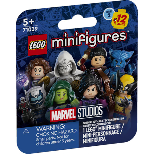 Конструктор LEGO Minifigures Marvel Series 2 10 деталей (71039) – LEGO
