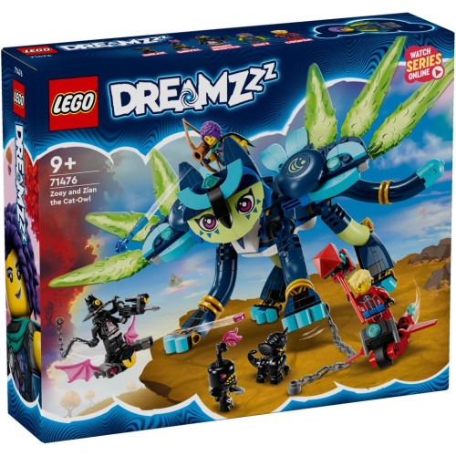 Конструктор LEGO DREAMZzzzz Зоуи и котосова Зиан 437 деталей (71476) – LEGO
