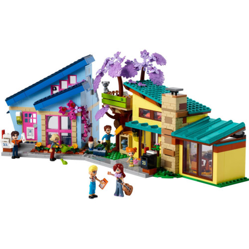 Конструктор LEGO Friends Родинні будинки Оллі й Пейслі 1126 деталей (42620) – LEGO (вид 1)