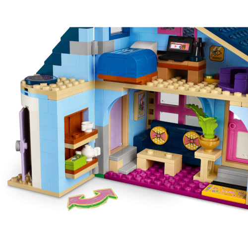 Конструктор LEGO Friends Родинні будинки Оллі й Пейслі 1126 деталей (42620) – LEGO (вид 3)