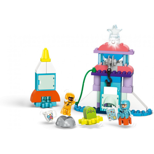 Конструктор LEGO DUPLO Town Пригоди на космічному шатлі 3-в-1 58 деталей (10422) – LEGO (вид 4)