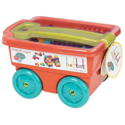 Конструктор Battat Архитектор 54 детали в тележке (BT2539Z/BT4539Z) – Battat (вид 3)