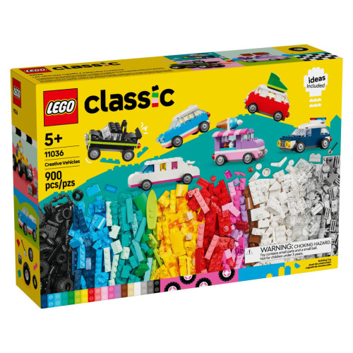 Конструктор LEGO Classic Творческие транспортные средства 900 деталей (11036) – LEGO
