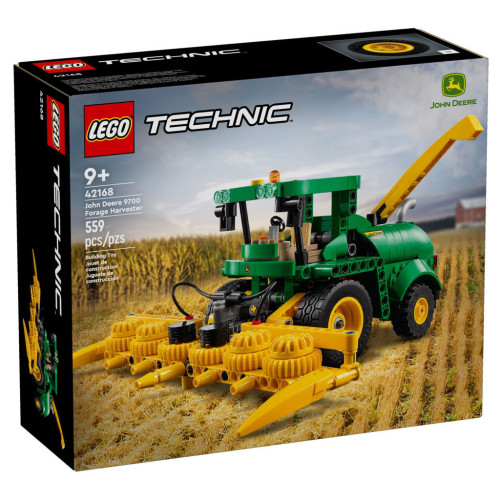 Конструктор LEGO Technic Кормозбиральний комбайн John Deere 9700 559 деталей (42168) – LEGO