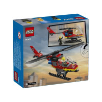 Конструктор LEGO City Пожарный спасательный вертолет 85 деталей (60411)