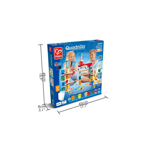 Конструктор Hape лабіринт Quadrilla Програмування 159 елементів (E6029) – Hape (вид 2)