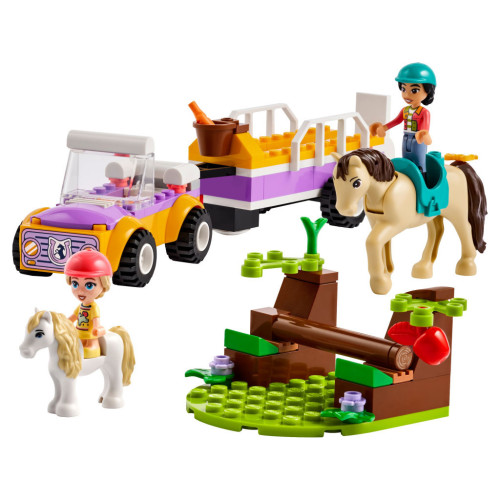 Конструктор LEGO Friends Причіп для коня й поні 105 деталей (42634) – LEGO (вид 1)