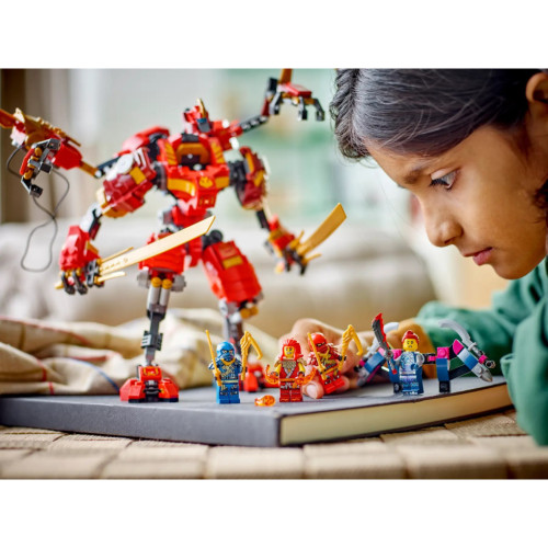 Конструктор LEGO Ninjago Робот-скалолаз ниндзя Кай 623 детали (71812) – LEGO (вид 2)
