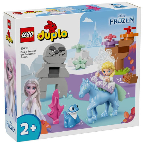 Конструктор LEGO DUPLO Disney Ельза й Бруні в Зачарованому лісі 31 деталь (10418) – LEGO