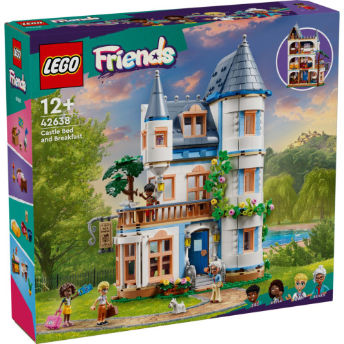 Конструктор LEGO Friends Замковий готель Ночівля і сніданок (42638) – LEGO