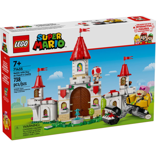 Конструктор LEGO Super Mario Битва з Роєм біля замку Піч (71435) – LEGO