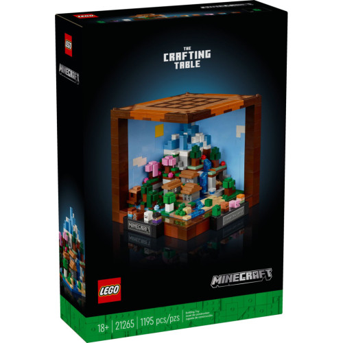Конструктор LEGO Minecraft Верстак 1195 деталей (21265) – LEGO
