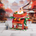 Конструктор Pantasy Kung Fu Panda Кунгфу Панда Мини Вид на улицу - Раменная лавка Чжена (86506) – Pantasy (вид 1)