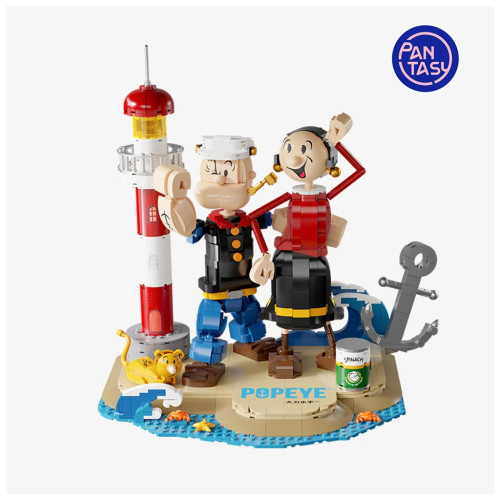 Конструктор Pantasy Popeye Папай з Оливою (86401) – Pantasy