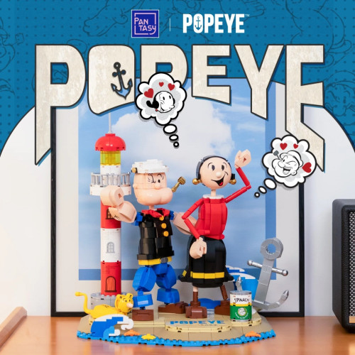 Конструктор Pantasy Popeye Папай з Оливою (86401) – Pantasy (вид 1)
