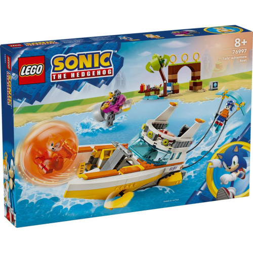 Конструктор LEGO Sonic The Hedgehog Човен із Пригод Тейлза (76997) – LEGO