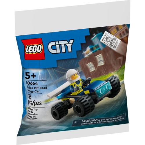 Конструктор LEGO City Поліцейський багі для бездоріжжя (30664) – LEGO