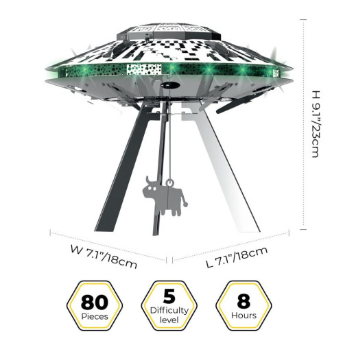 Конструктор Metal Time колекційна модель Stellar Raiders (MT051) – Metal Time (вид 1)