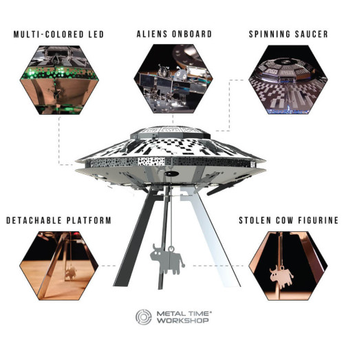 Конструктор Metal Time колекційна модель Stellar Raiders (MT051) – Metal Time (вид 2)