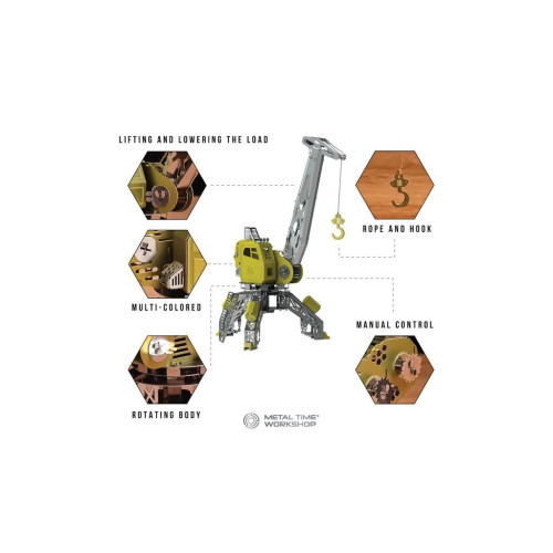 Конструктор Metal Time коллекционная модель Mighty Machine (MT055) – Metal Time (вид 2)