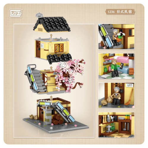 Конструктор LOZ mini Житлові будинки (1236) – LOZ mini (вид 1)