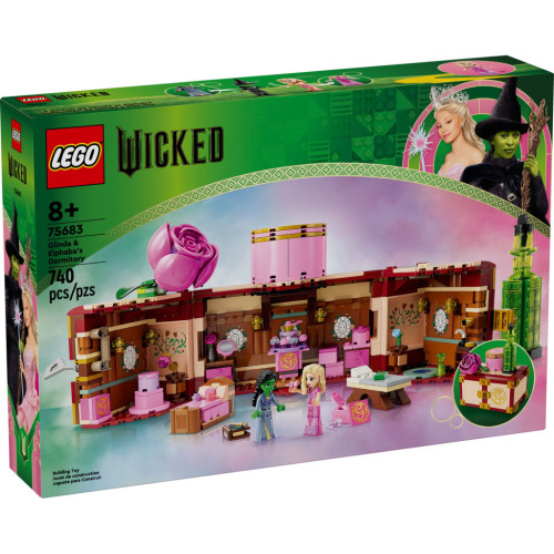 Конструктор LEGO Wicked Комната Глинды и Эльфабы 740 деталей (75683) – LEGO