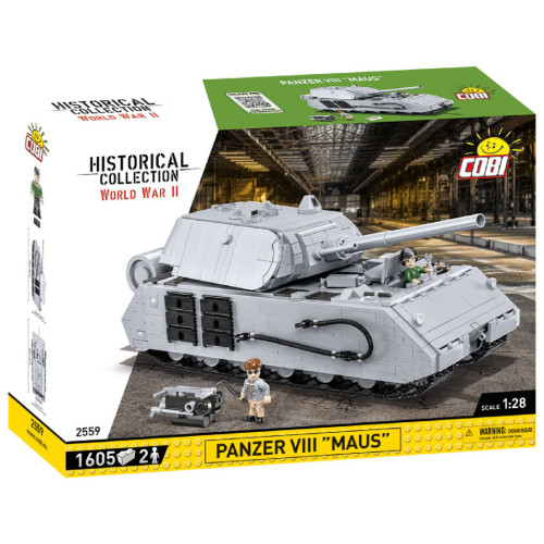 Конструктор Cobi Танк Maus 1:28, 890 деталей (COBI-2559) – Cobi
