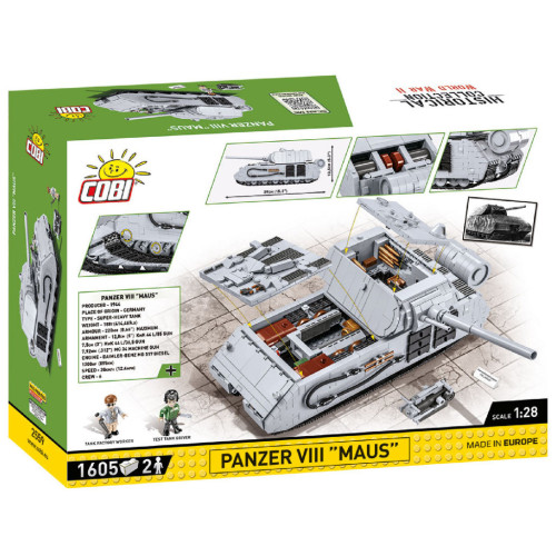 Конструктор Cobi Танк Maus 1:28, 890 деталей (COBI-2559) – Cobi (вид 1)