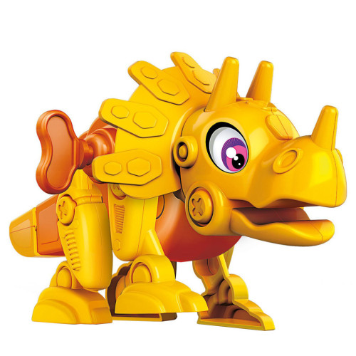 Конструктор Clementoni Dino Bot Triceratops, серія "Science & Play" (75074) – Clementoni
