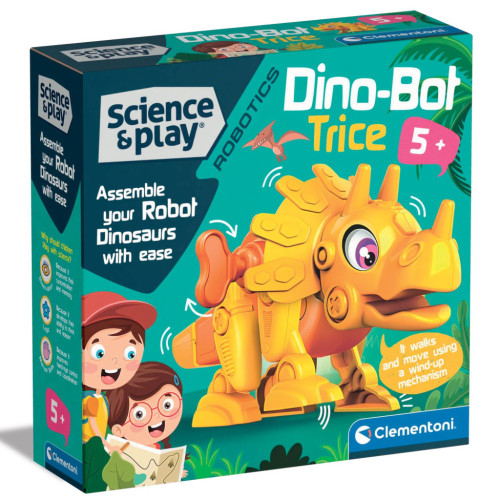 Конструктор Clementoni Dino Bot Triceratops, серія "Science & Play" (75074) – Clementoni (вид 2)