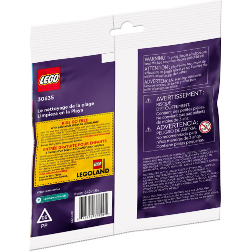 Конструктор LEGO Friends Уборка пляжа (30635) – LEGO (вид 2)