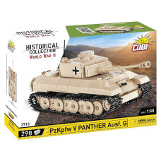 Конструктор Cobi Вторая Мировая Война Танк Panzer V Пантера, 298 деталей (COBI-2713)
