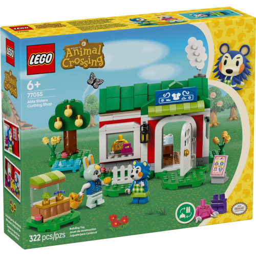 Конструктор LEGO Animal Crossing Крамниця одягу, що належить Able Sisters (77055) – LEGO