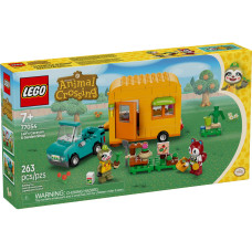 Конструктор LEGO Animal Crossing Садовая лавка и караван, принадлежащие Leif (77054)