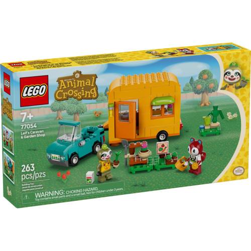 Конструктор LEGO Animal Crossing Садовая лавка и караван, принадлежащие Leif (77054) – LEGO