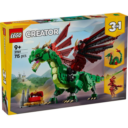 Конструктор LEGO Creator Середньовічний дракон (31161) – LEGO