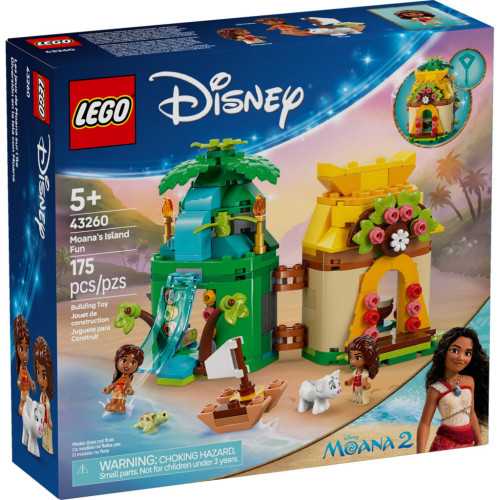 Конструктор LEGO Disney Острівні розваги Ваяни (43260) – LEGO
