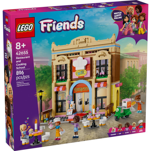 Конструктор LEGO Friends Ресторан і кулінарна школа (42655) – LEGO