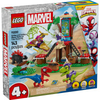 Конструктор LEGO Spidey Битва Паука и раптора Гобби в штаб-доме на дереве (11200)