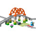 Конструктор LEGO DUPLO Town Дополнительный набор. Железнодорожный мост и пути (10426) – LEGO (вид 1)